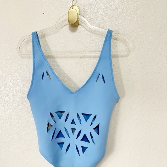 Gigi C blue GIANNA ONE-PIECE swimsuit size xl - Picture 5 of 13